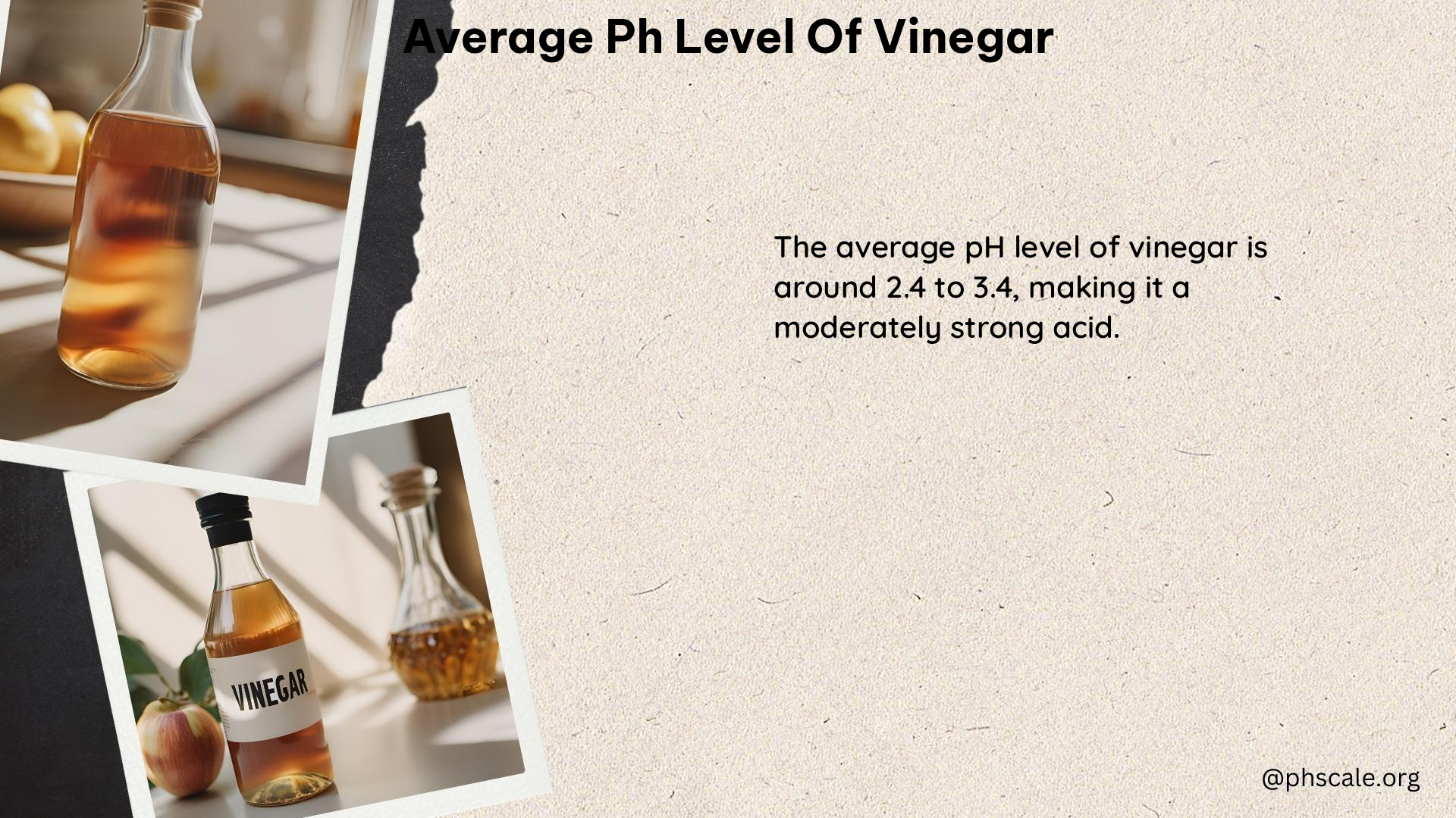 Average PH Level of Vinegar