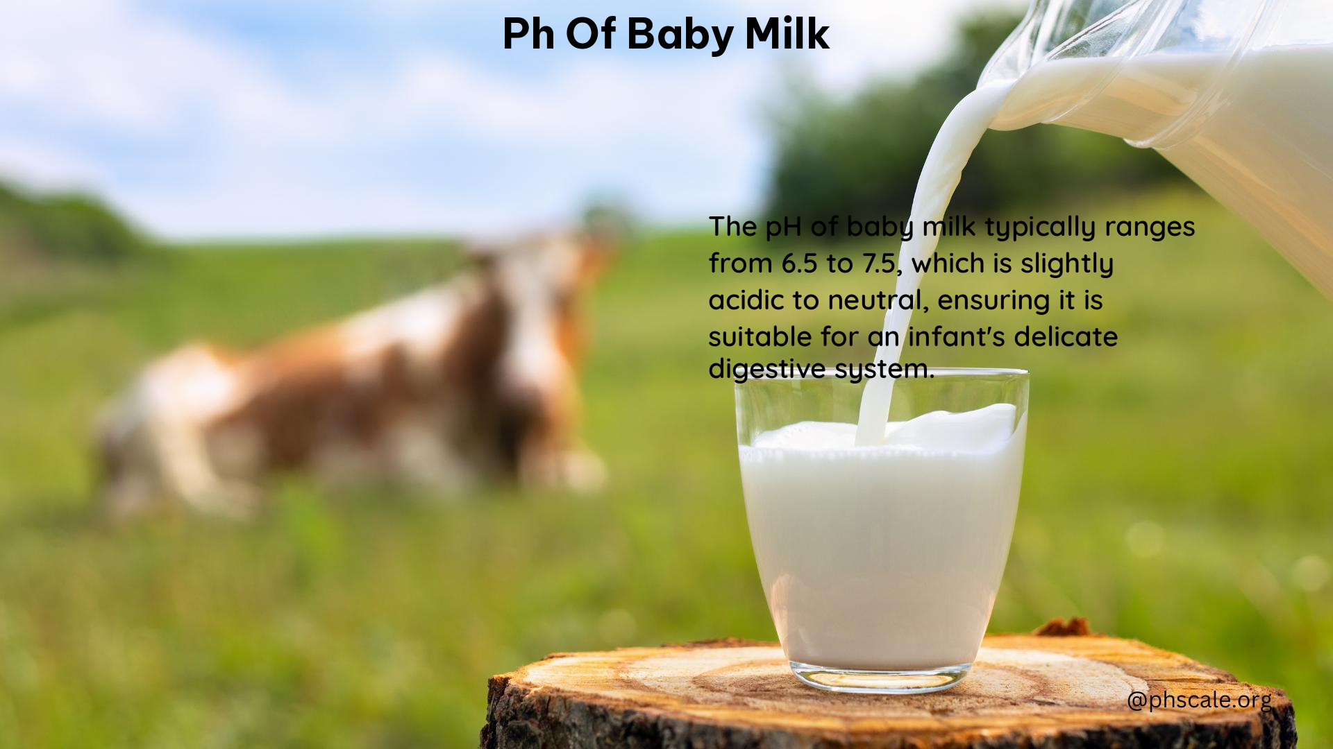 PH of Baby Milk