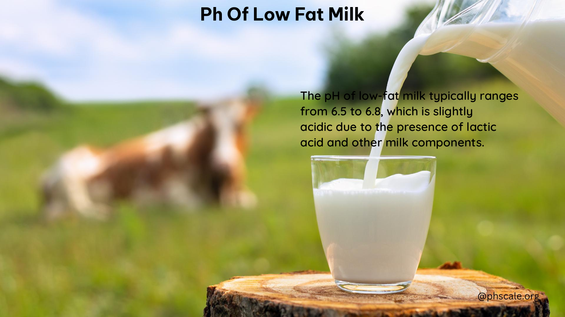 PH of Low Fat Milk