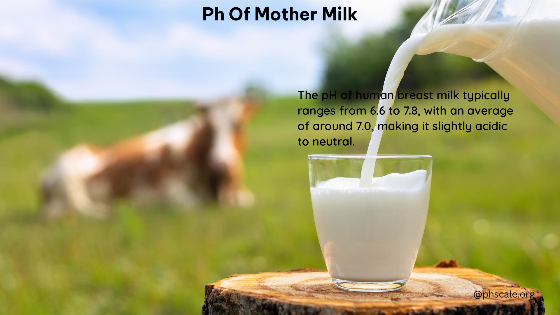 PH of Mother Milk