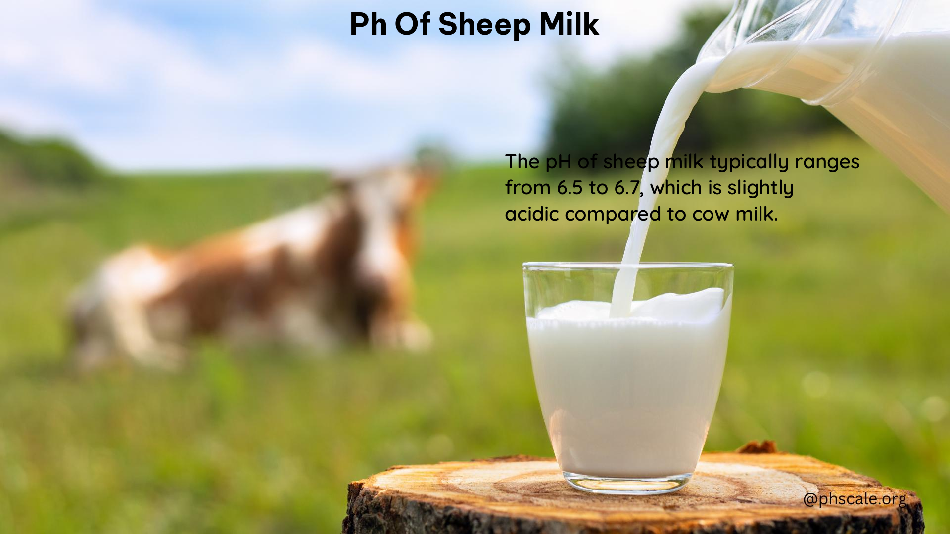 PH of Sheep Milk