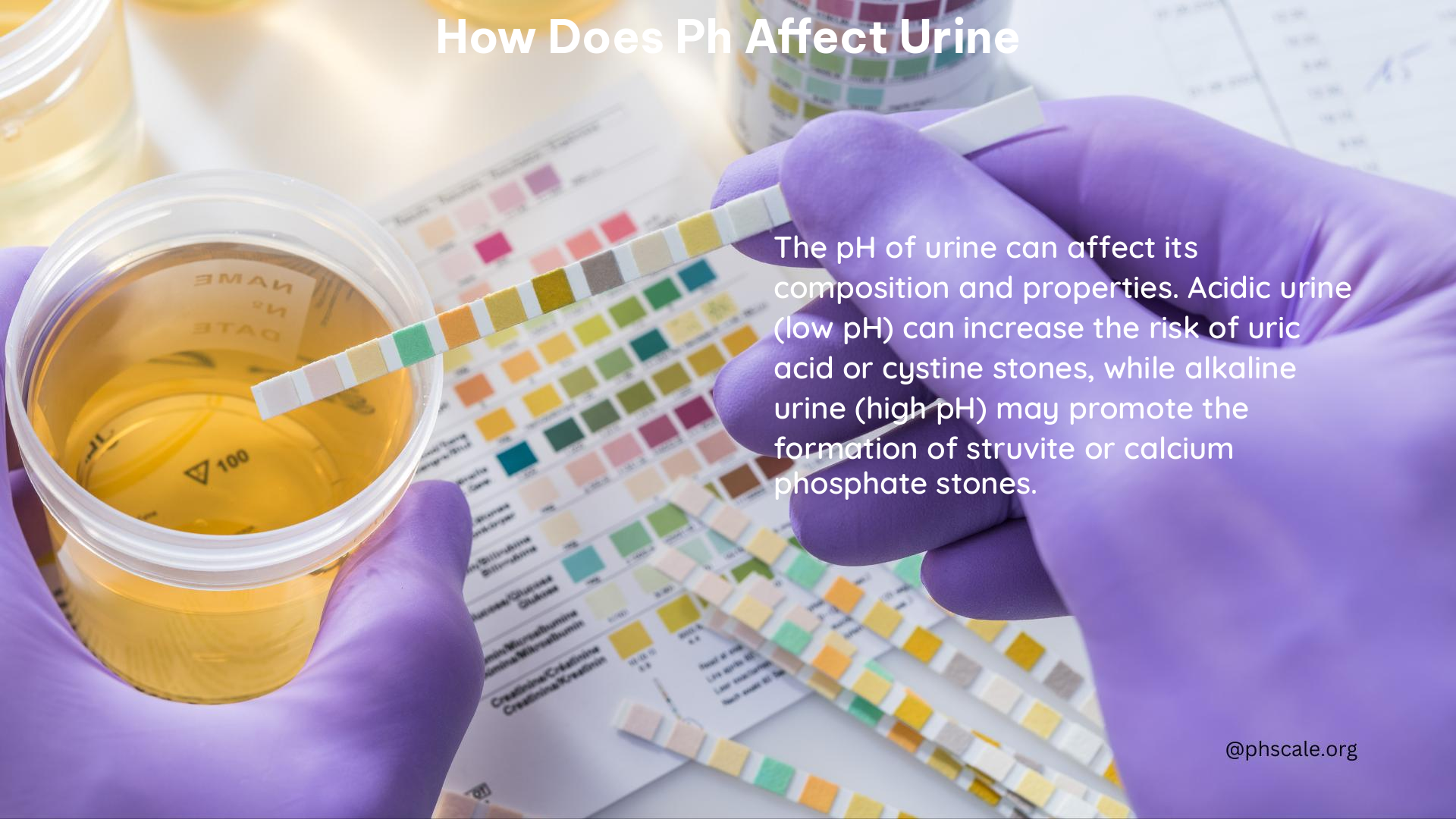 how does ph affect urine