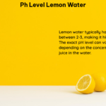 ph level lemon water