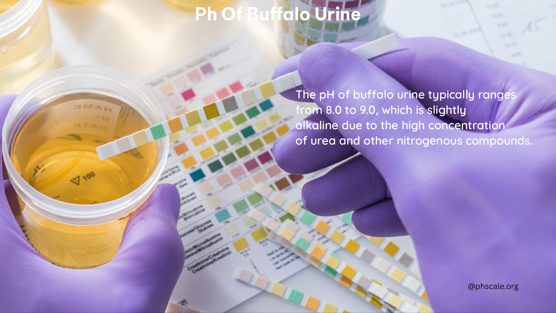 ph of buffalo urine