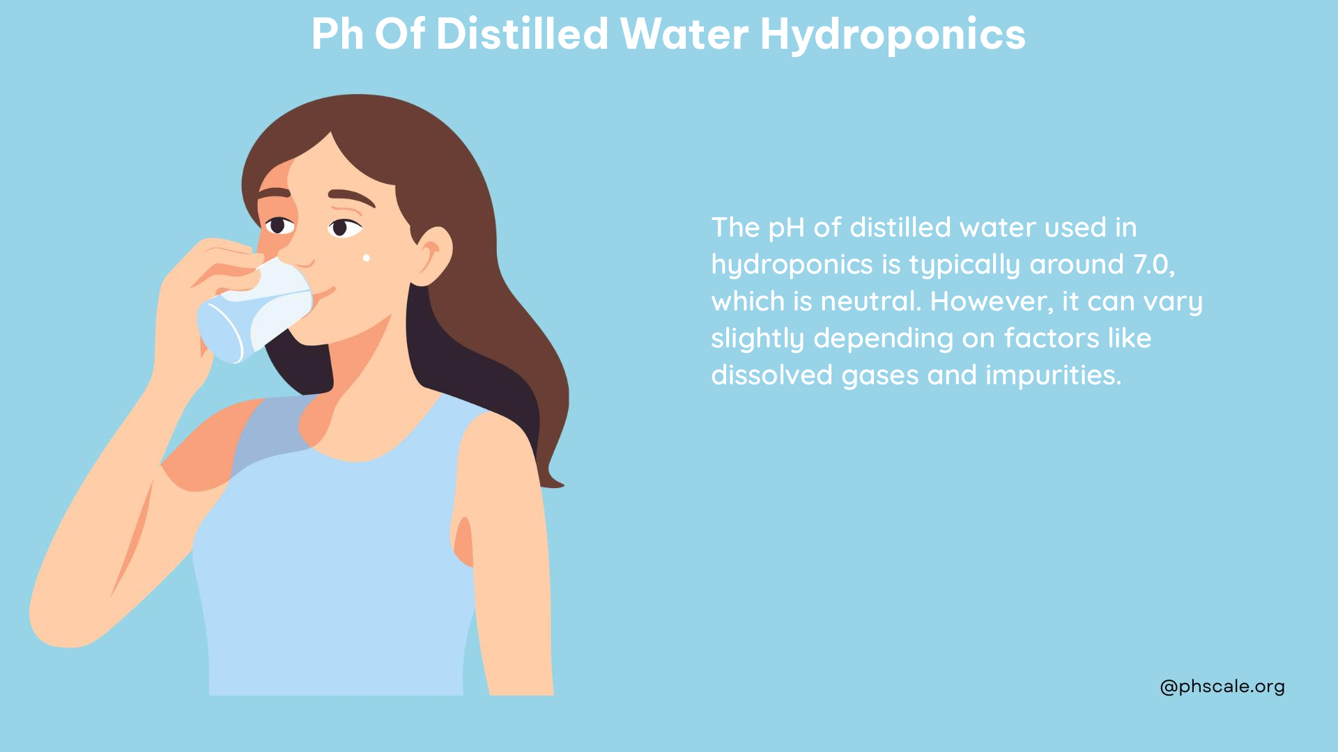 ph of distilled water hydroponics