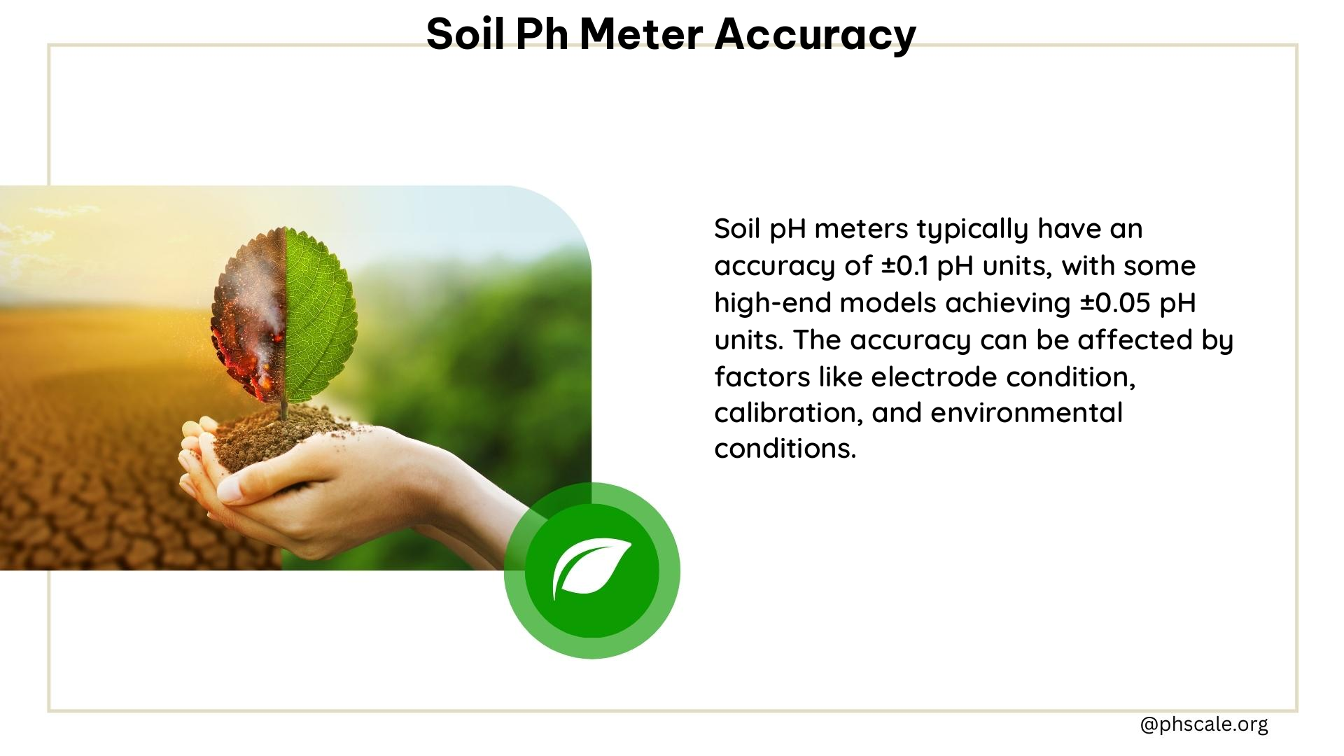 soil ph meter accuracy