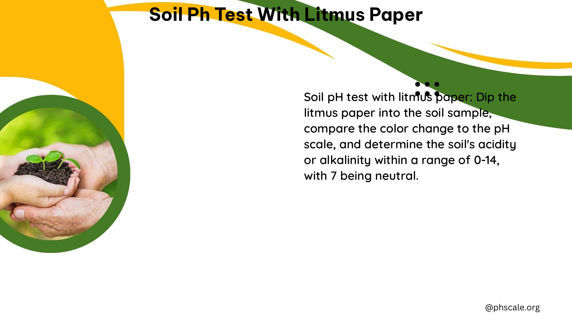 soil ph test with litmus paper