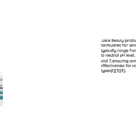 ph levels of juice beauty products